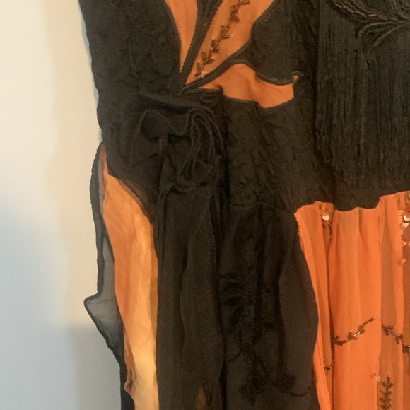 Italian Made Dress Size Small Frilly Fairy Twirly Multi Medi Worn Once L… - Picture 5 of 16